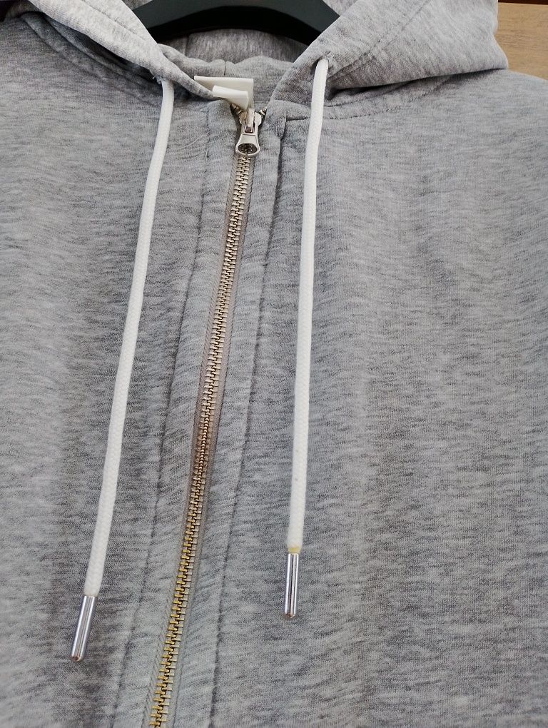 Bluza damska z kapturem na zamek H&M