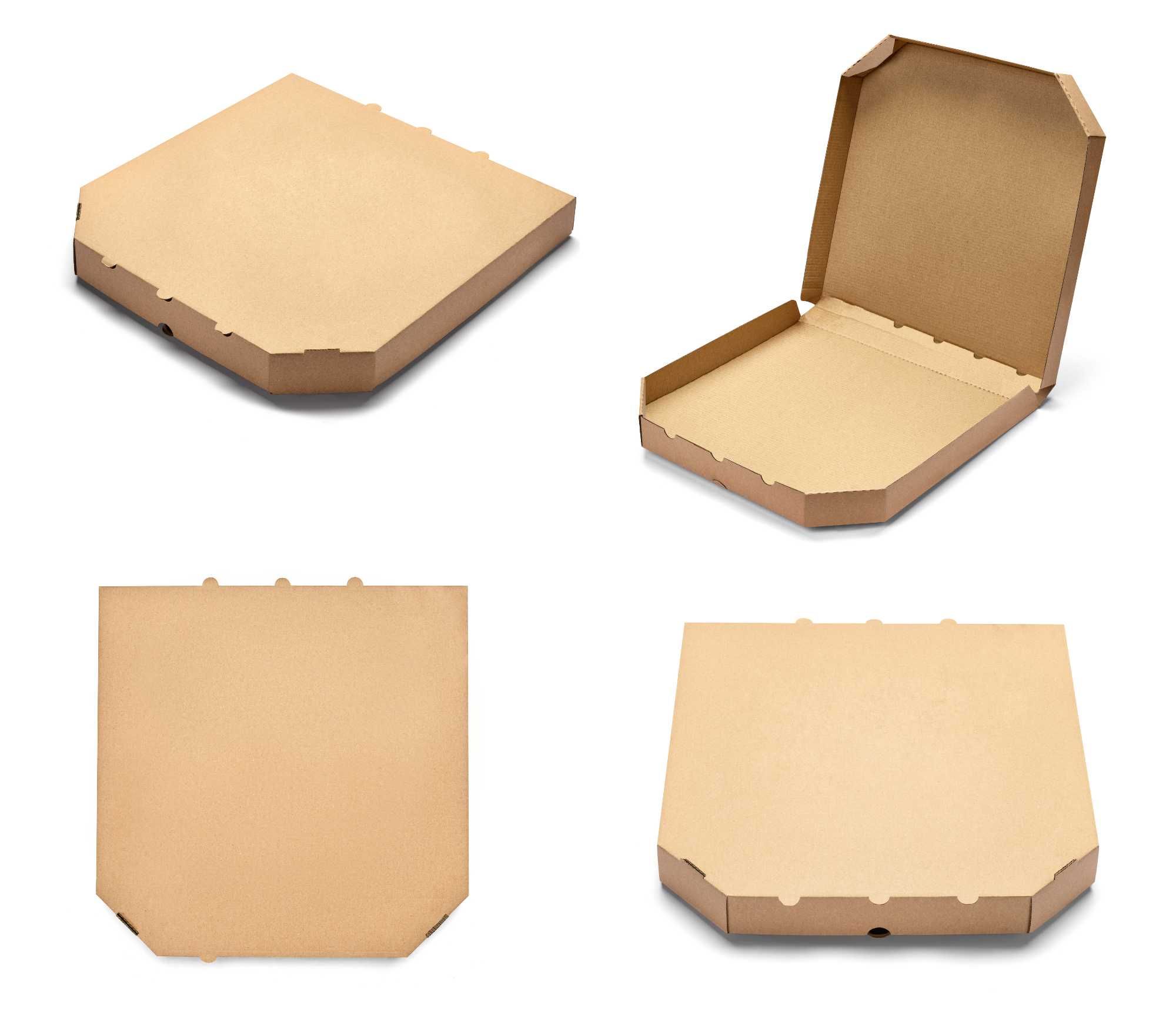 Kartony Pizza od 22 cm do 65 cm Kwadrat lub Skośne Możliwy Nadruk