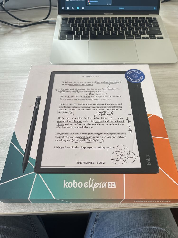 Електронна книга / Записник Kobo Elipsa 2e