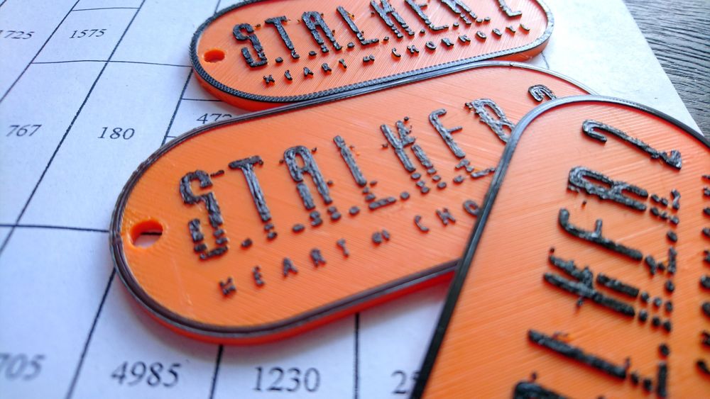 Жетони по грі STALKER 2 S.T.A.L.K.E.R сталкер жетон брел