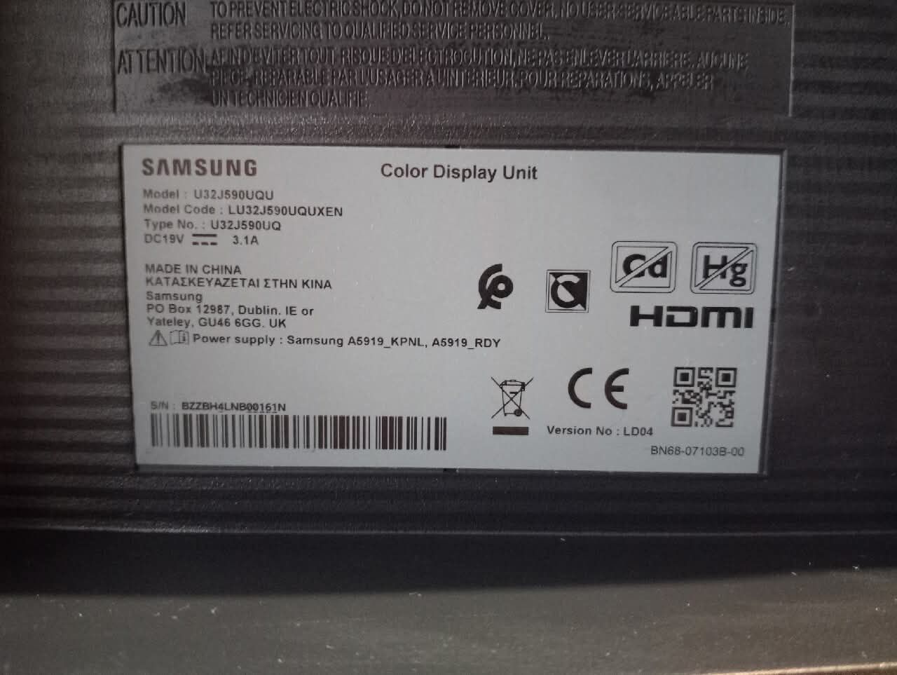 Monitor Samsung 32 cale LU32J590UQUXEN
Odbiór osobisty