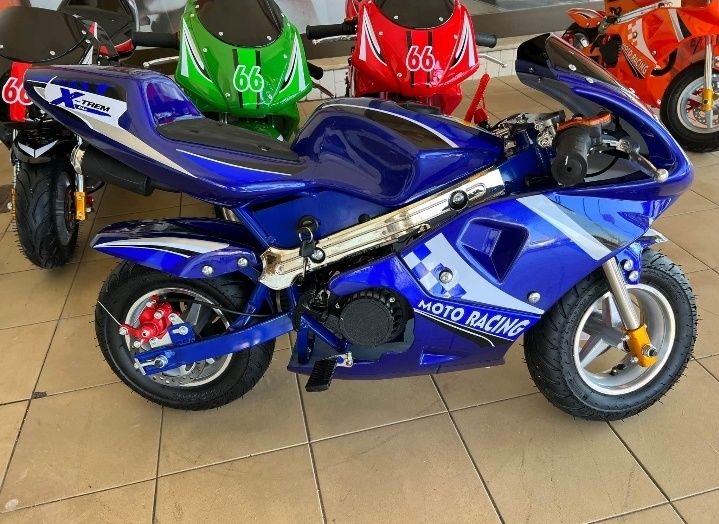 Mini moto de pista a gasolina