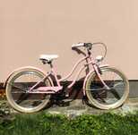 Rower różowy dla dziewczynki  Indiana X-Cruiser Jr Różowy 24