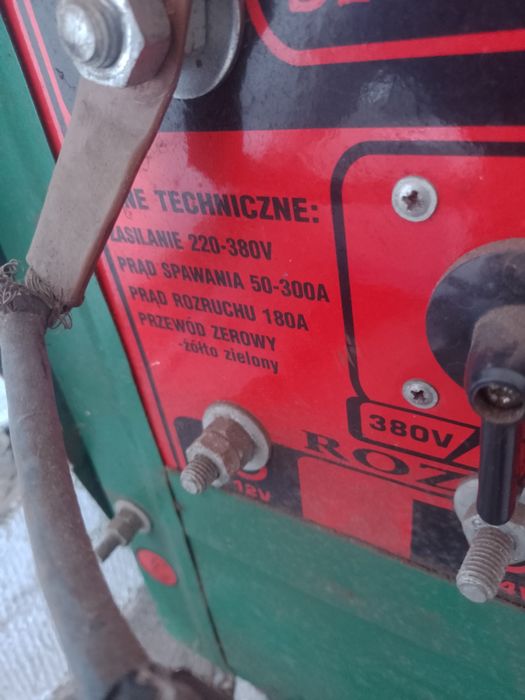 Spawarka transformatorowa z rozruchem