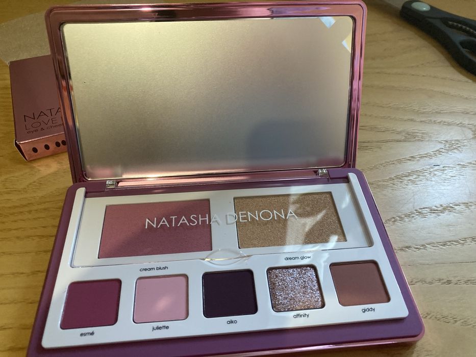 Paletka Natasha Denona Love Face Palette + luksusowa kosmetyczka+maska