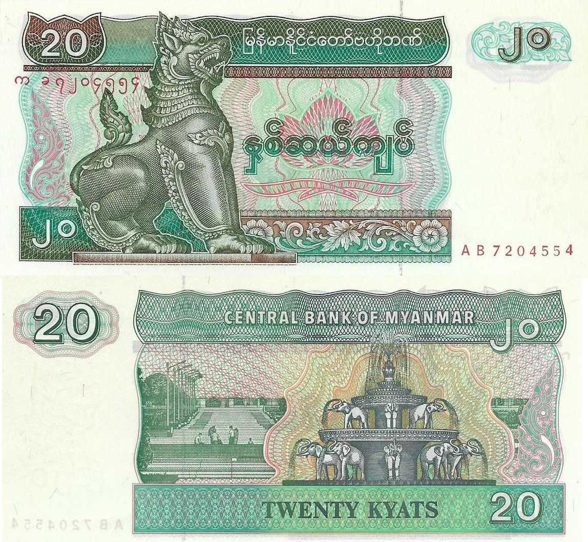 Myanmar - - - - - Notas