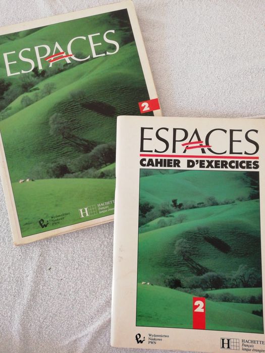 Espaces 2 książka i ćwiczenia do nauki francuskiego