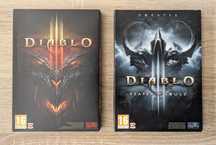 Diablo 3 + dodatek Reaper of Souls PC pudełka bdb stan