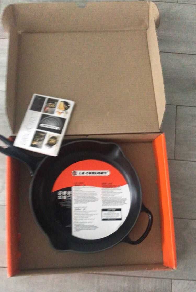 Le Creuset - frigideira em ferro fundido - quase nova