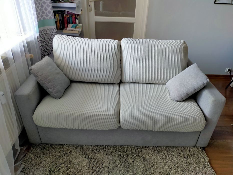 Sofa, kanapa, 3-osobowa z funkcją spania, stan BDB.