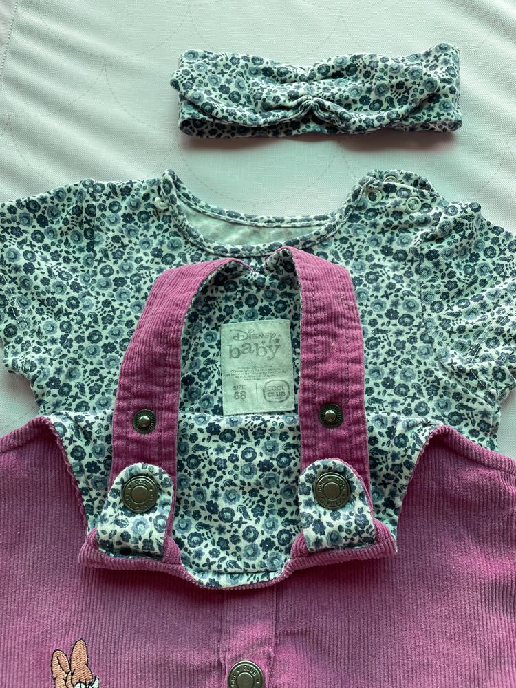 Komplet sukieneczka, body i opaska  Disney Baby