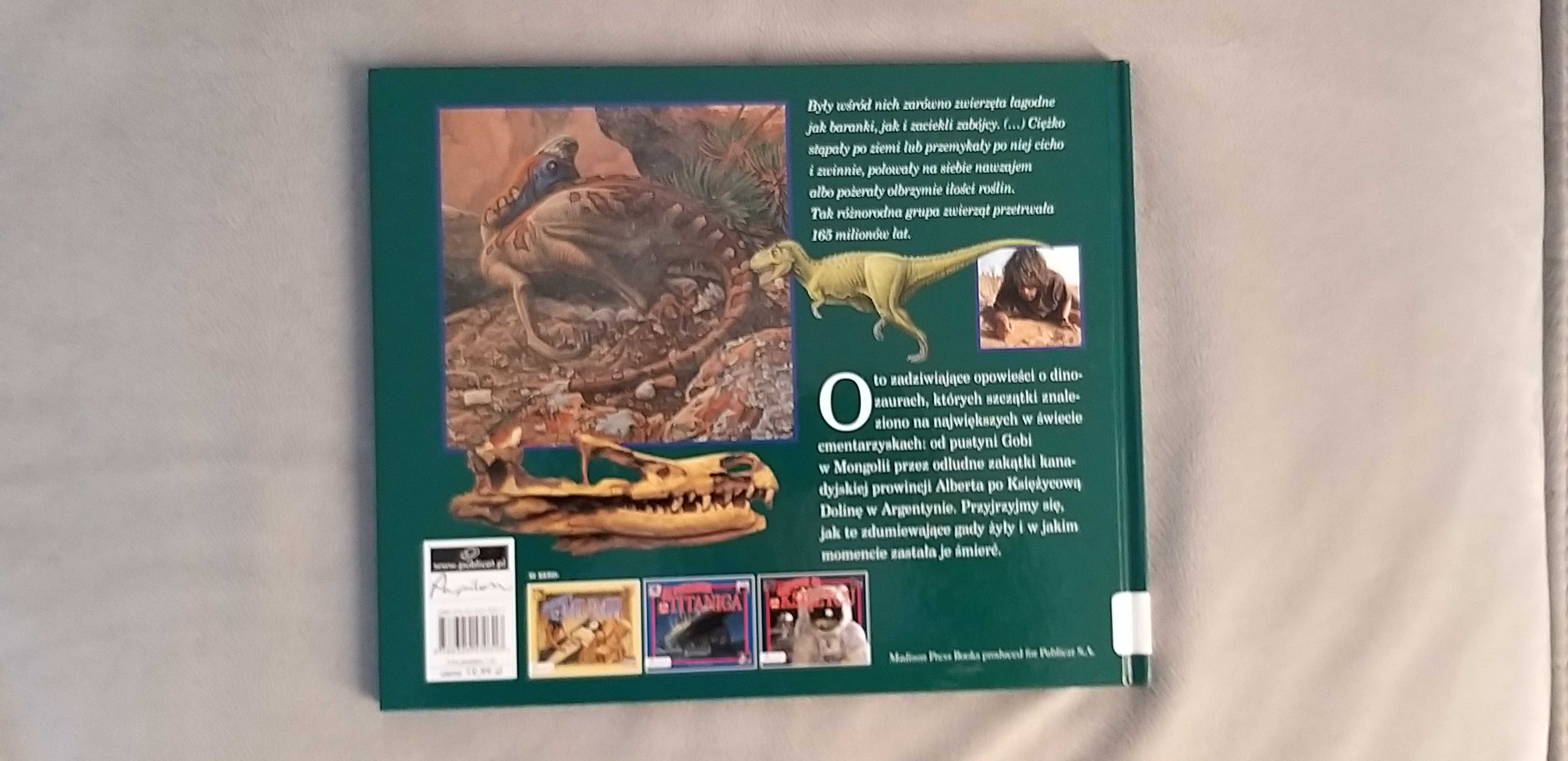 Cmentarzyska Dinozaurów - książka dla dzieci i nie tylko