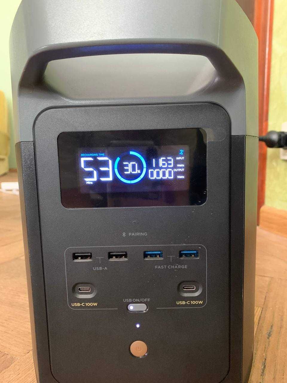 Зарядная станция EcoFlow DELTA 2 (1024 Вт/ч) .