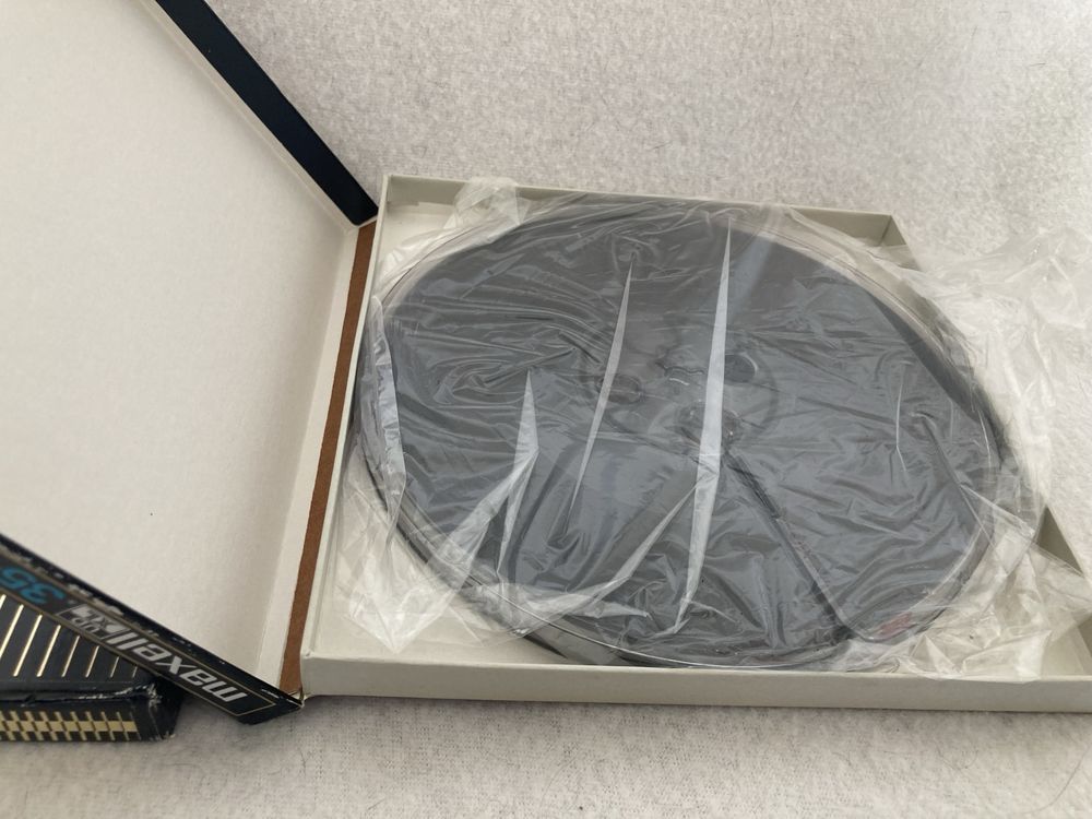 Maxell szpula, taśma magnetofonowa 18cm
