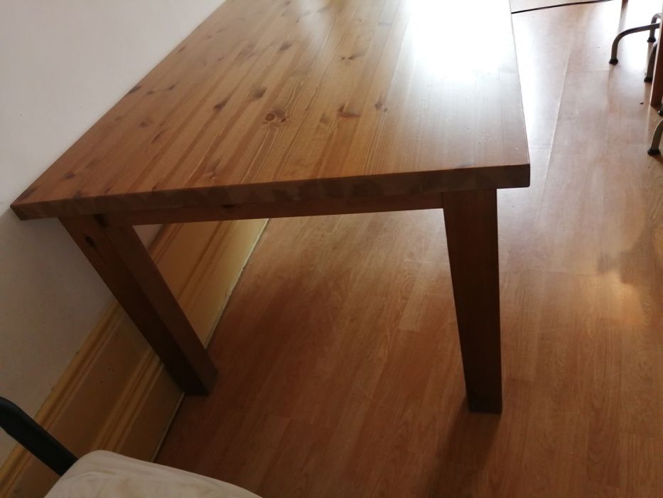 Mesa Jantar Ikea Forsby Pinho maciço