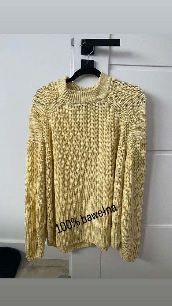 Sweter Gina Tricot 100 % bawełna M