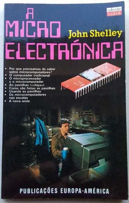 3 livros e 6 revistas de electrónica do século passado