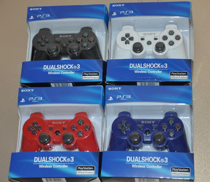 Джойстик на пс3 беспроводной геймпад ps3 белый