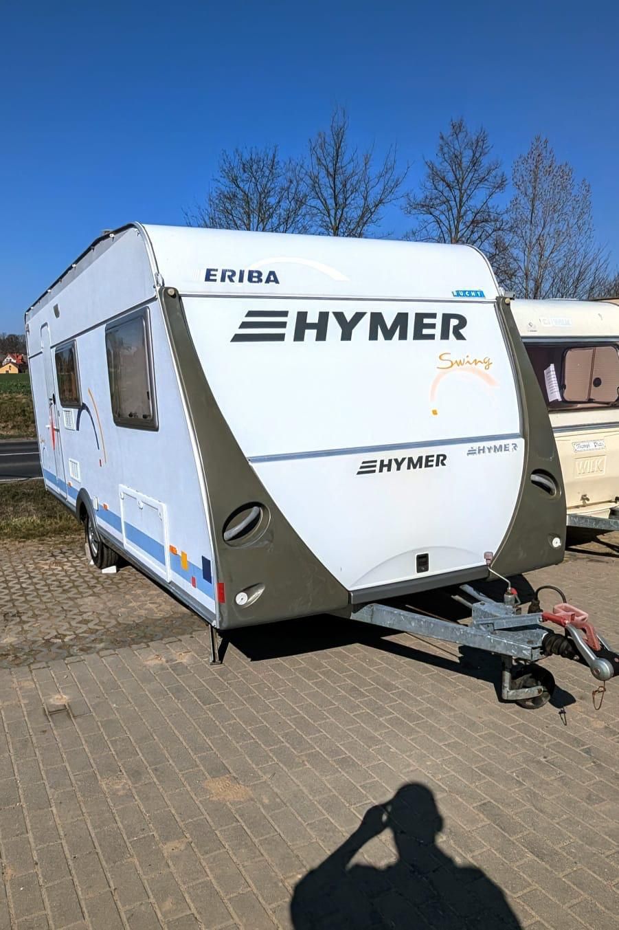 Hymer Eriba swing piętrowe łóżko