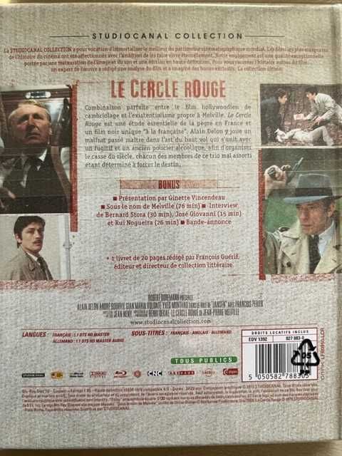 O Círculo Vermelho de Melville em Bluray da StudioCanal Collection