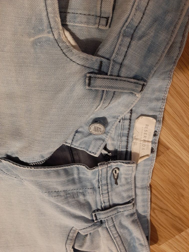 Jeans jasny dla szczupłego wysokiego chłopca 182 L Reserved