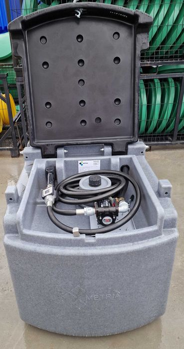 Mobilny zbiornik paliwa 460l. P12V, 50l/min