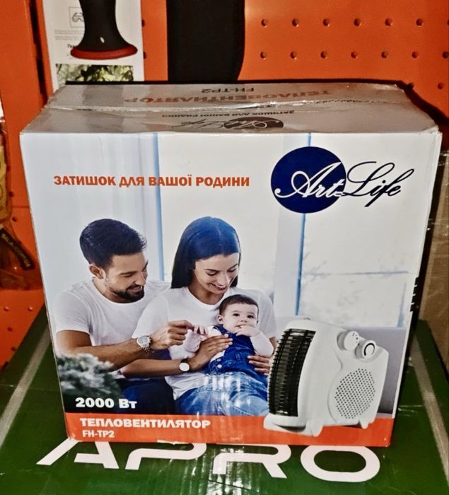 Тепловентилятор ArtLife FH-TP2