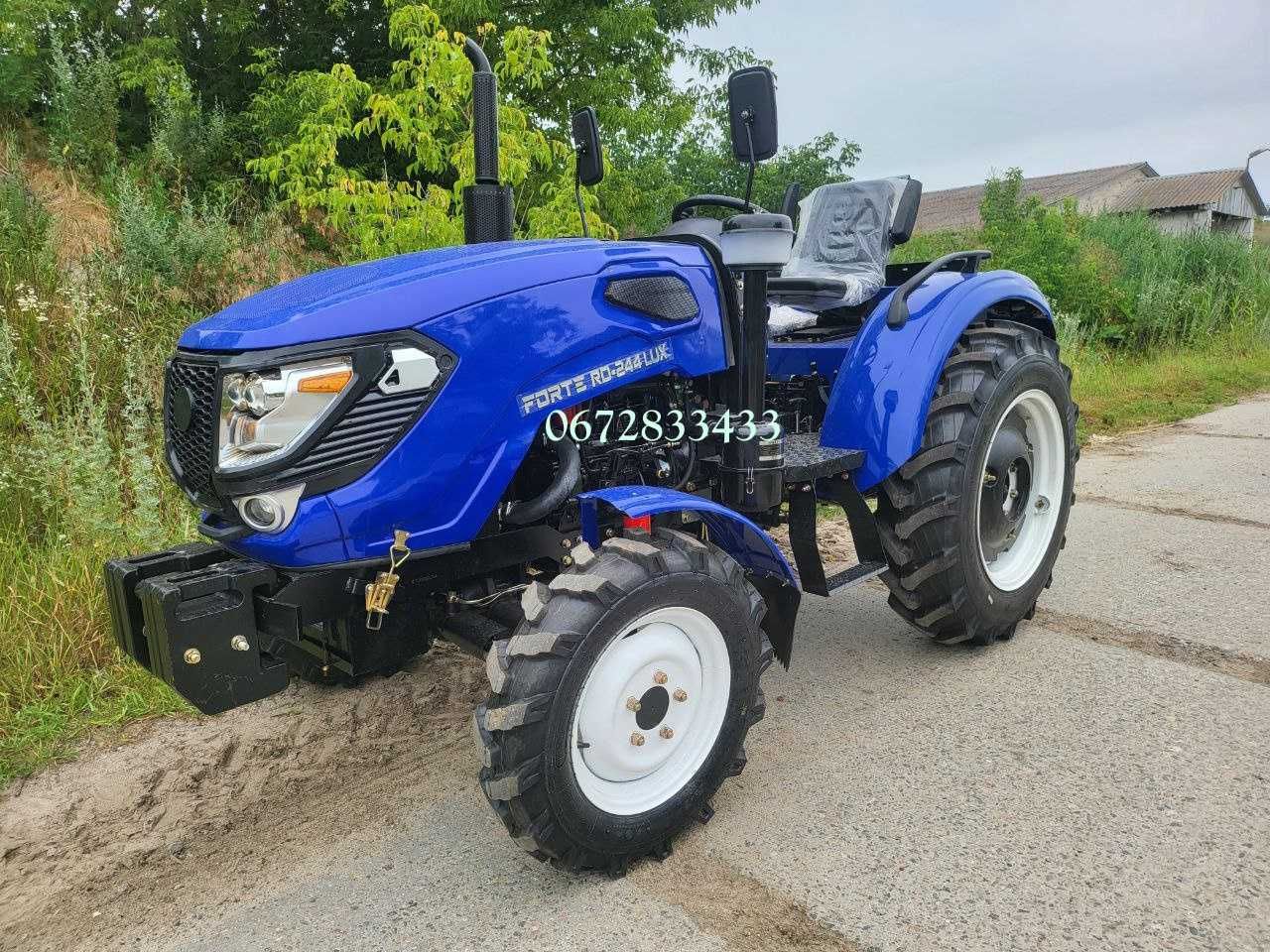 Мінітрактор Forte RD-244LUX Форте Люкс Доставка безкоштовна по Україні