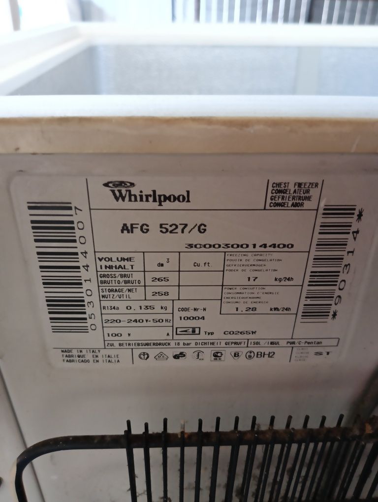 Zamrażarka Whirlpool