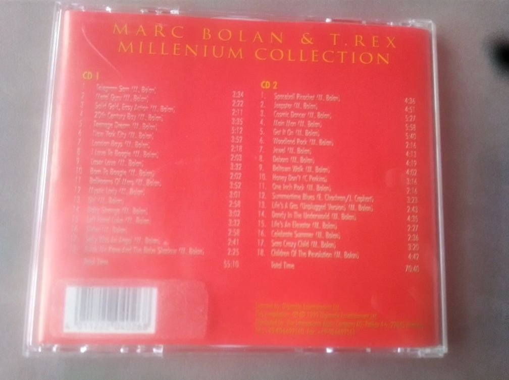 Marc Bolan & T.Rex Millenium Collection x 2 CD