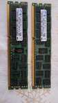 2x pamięć RAM samsung serwerową 8gb 10600r