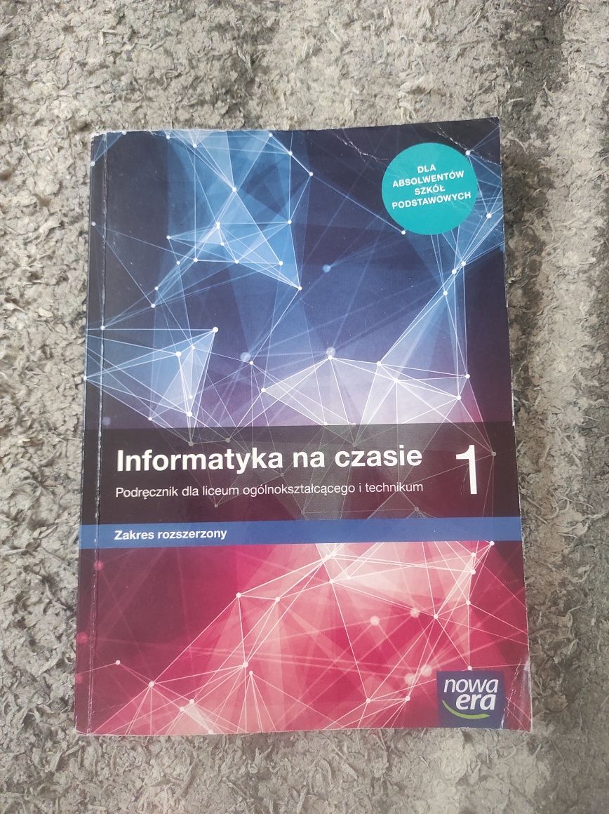 Podręcznik Informatyka na czasie 1 Zakres rozszerzony