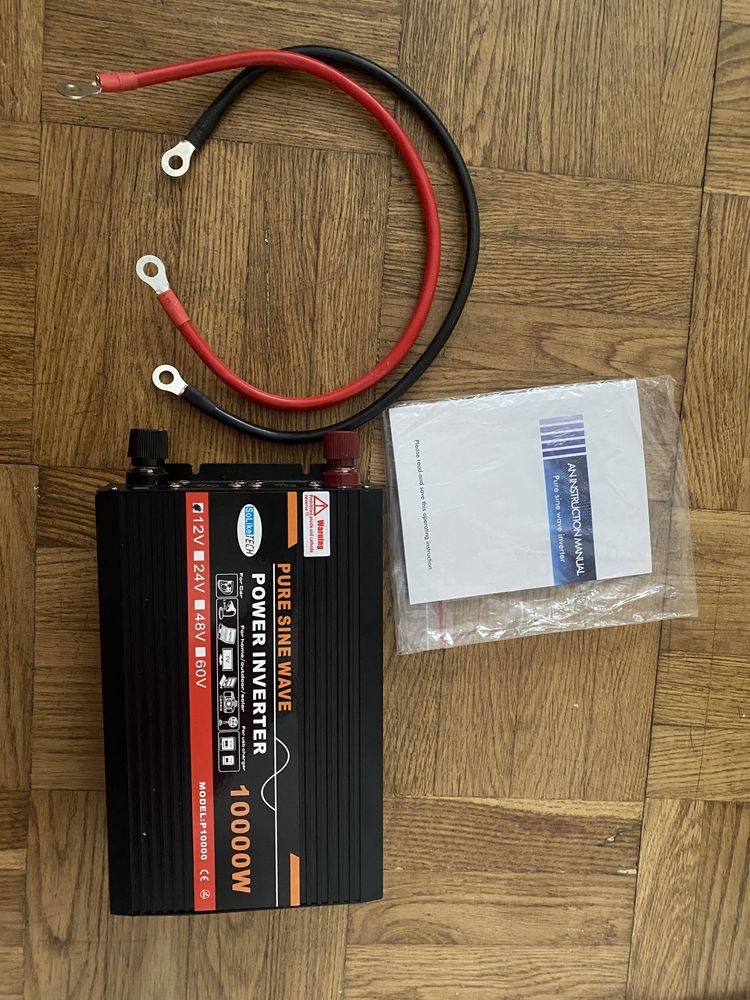 Перетворювач Інвертор sinus12v - 220v 10000w