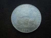 Серебро 50 шиллингов (1200 лет Зальцбургского собора) 1974-го года