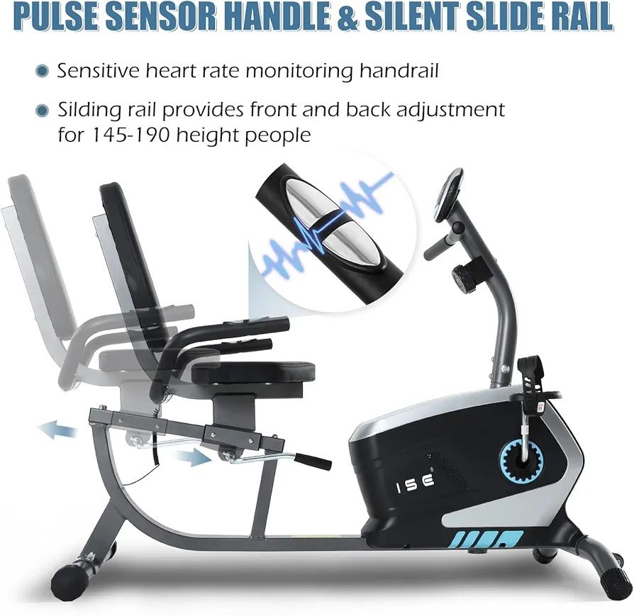 Nowy Rower Treningowy Stacjonarny Rehabilitacyjny ISE SY-6801