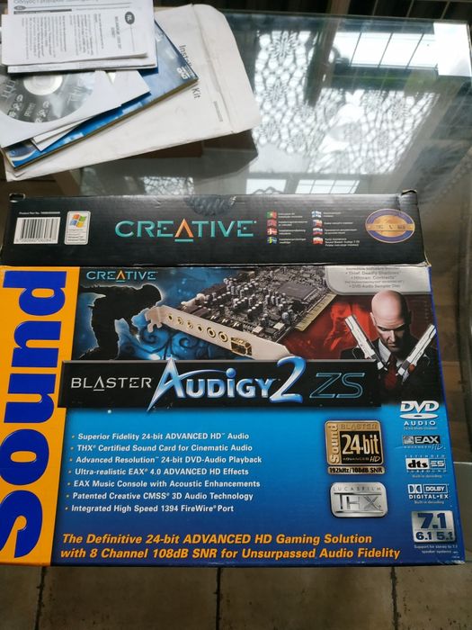Creative Sound Blaster audigy 2 ZS wersja box karta dźwiękowa
