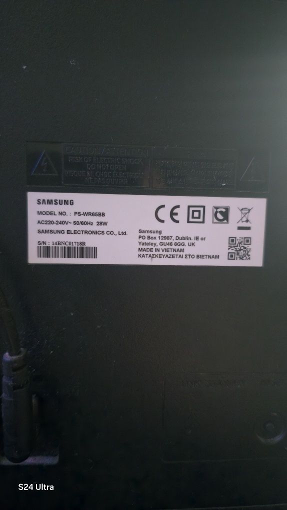 Soundbar Samsung + subufer