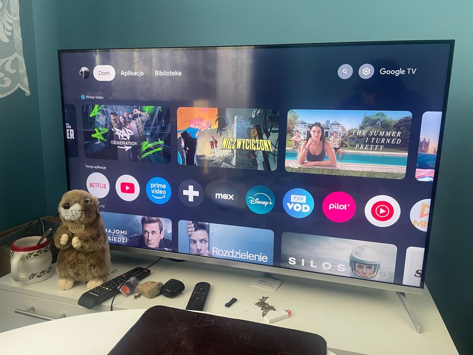 Tv sharp 43 cale 4K QLED
