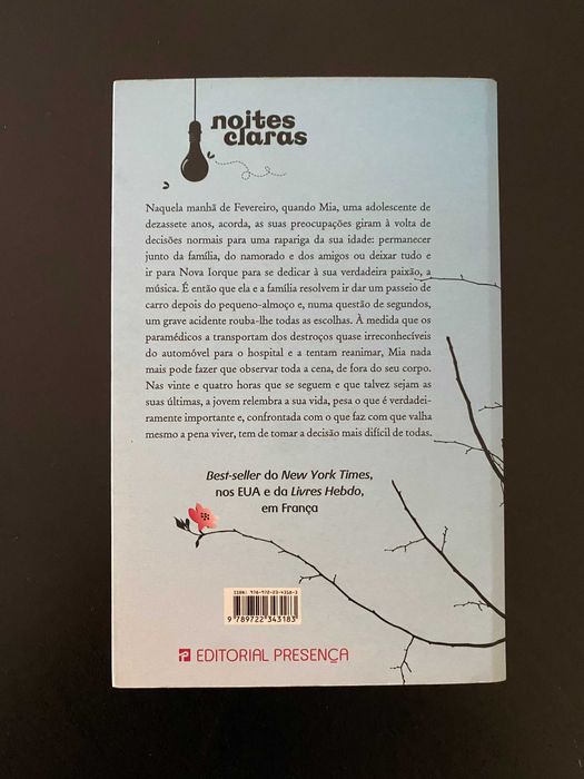 Livro Se Eu Ficar de Gayle Forman
