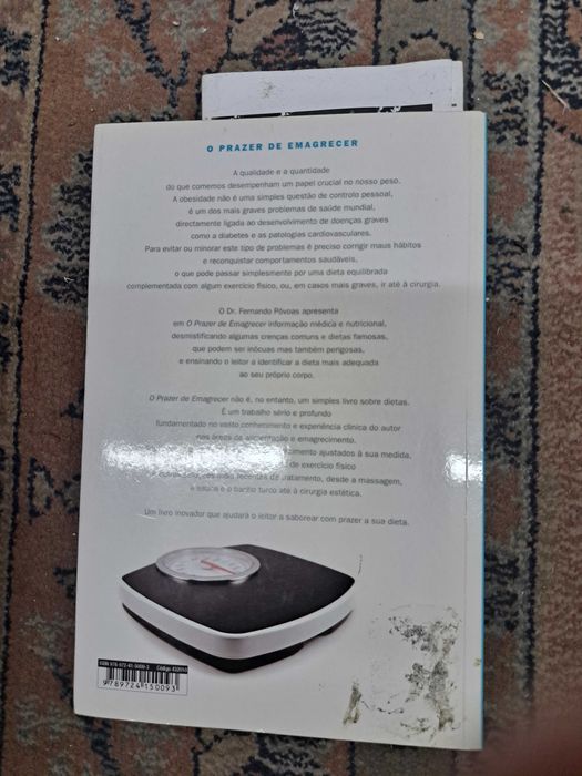 Livro Fernando Póvoas "o prazer de emagrecer"
