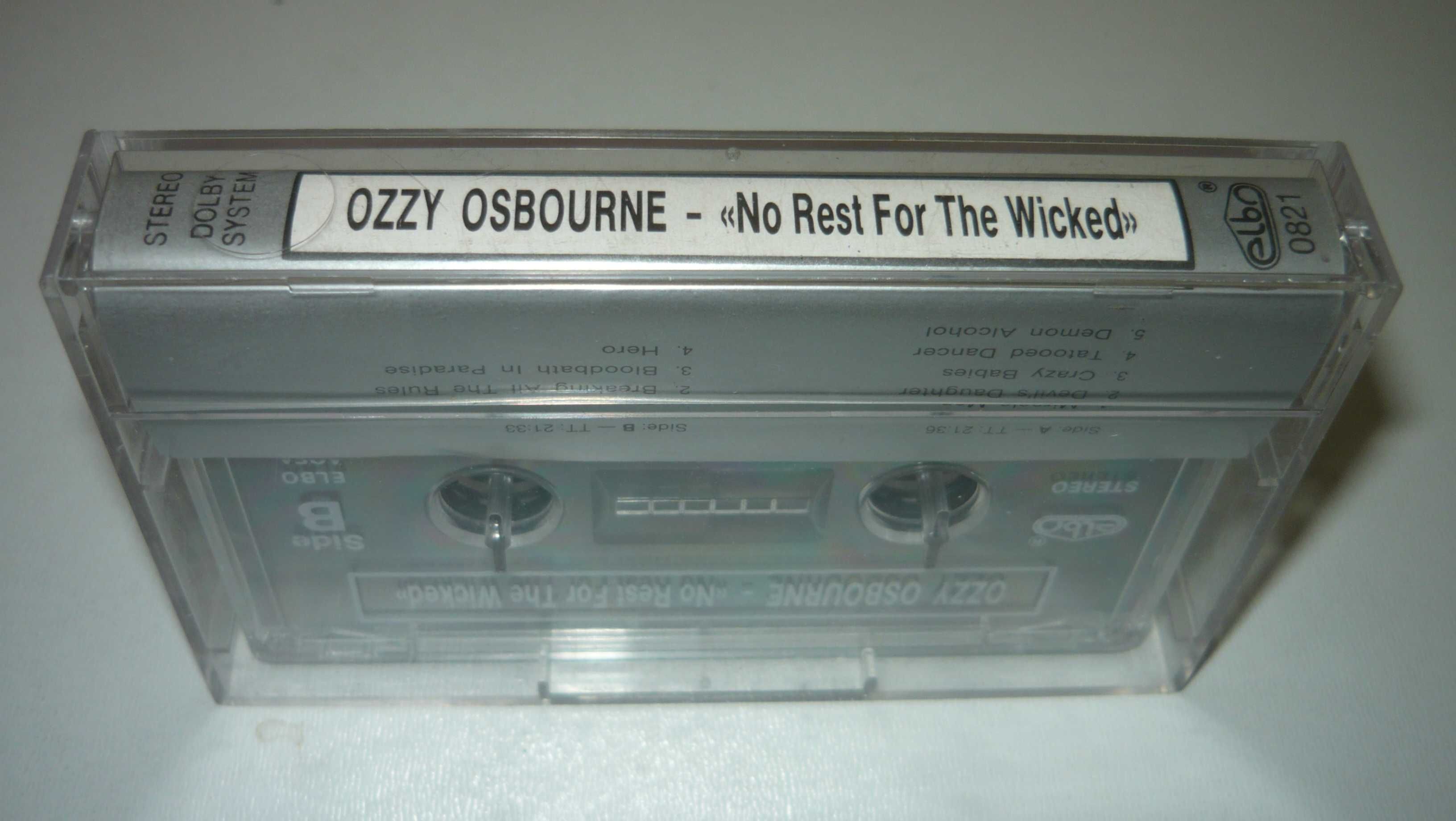Ozzy Osbourne No Rest For the Wicked  MC