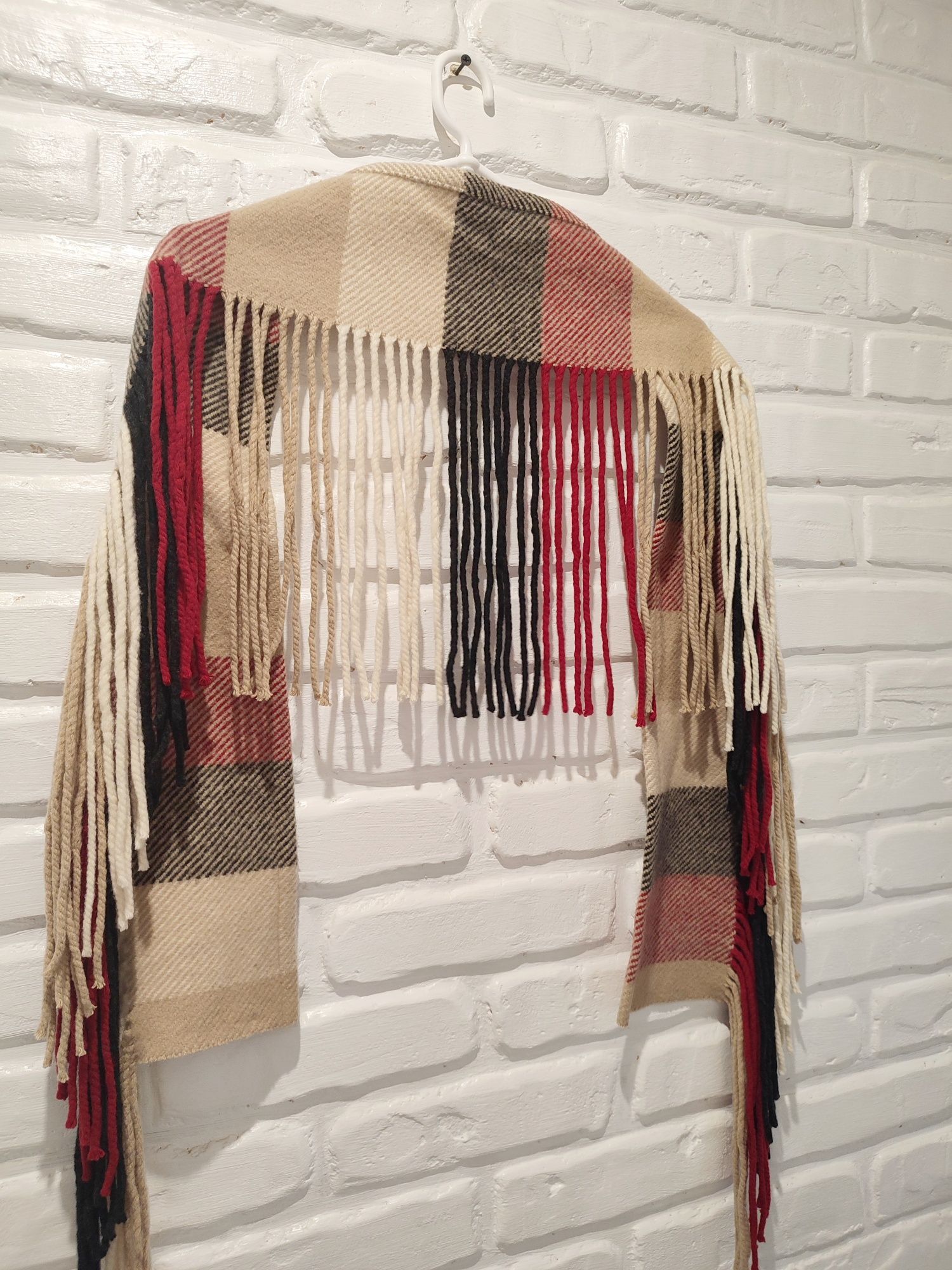 Оригінальний шарф Burberry з вовни меріноса та кашеміру
