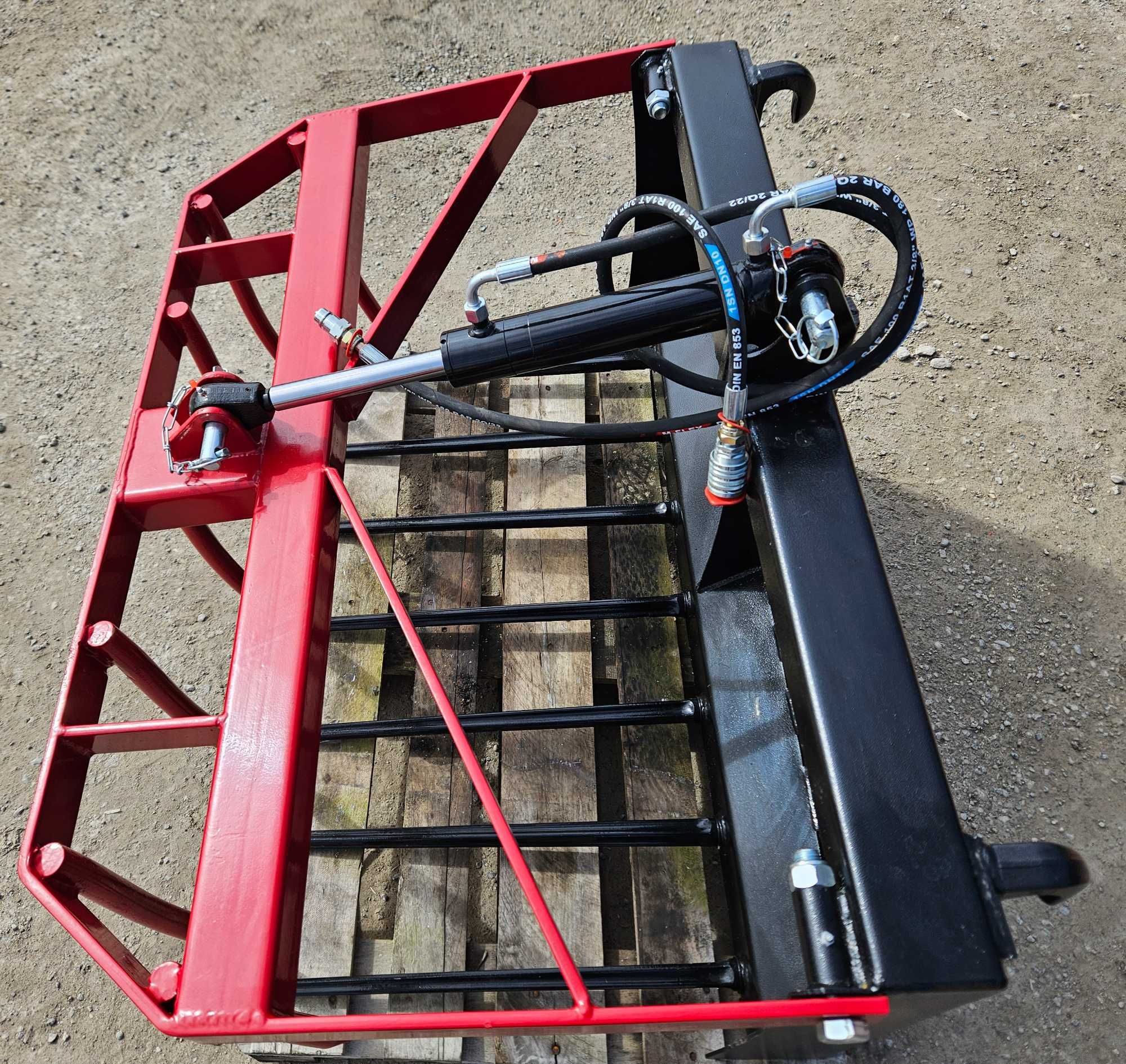 KROKODYL osprzęt do mini ładowarki WEIDEMANN schaffer 105cm do 240cm