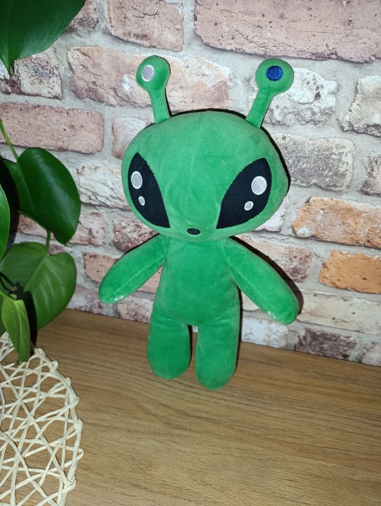AFTONSPARV Pluszak, istota pozaziemska/zielony, 34 cm Ikea ufoludek