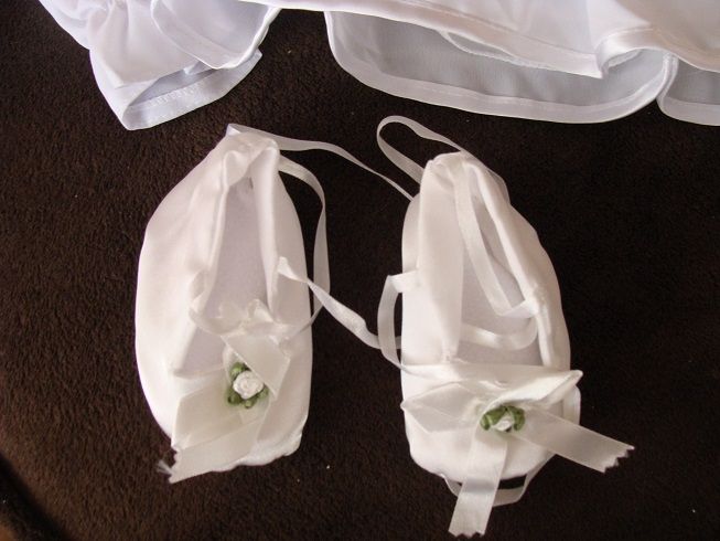 ubranie do chrztu dla dziewczynki na 62-68 cm chrzest