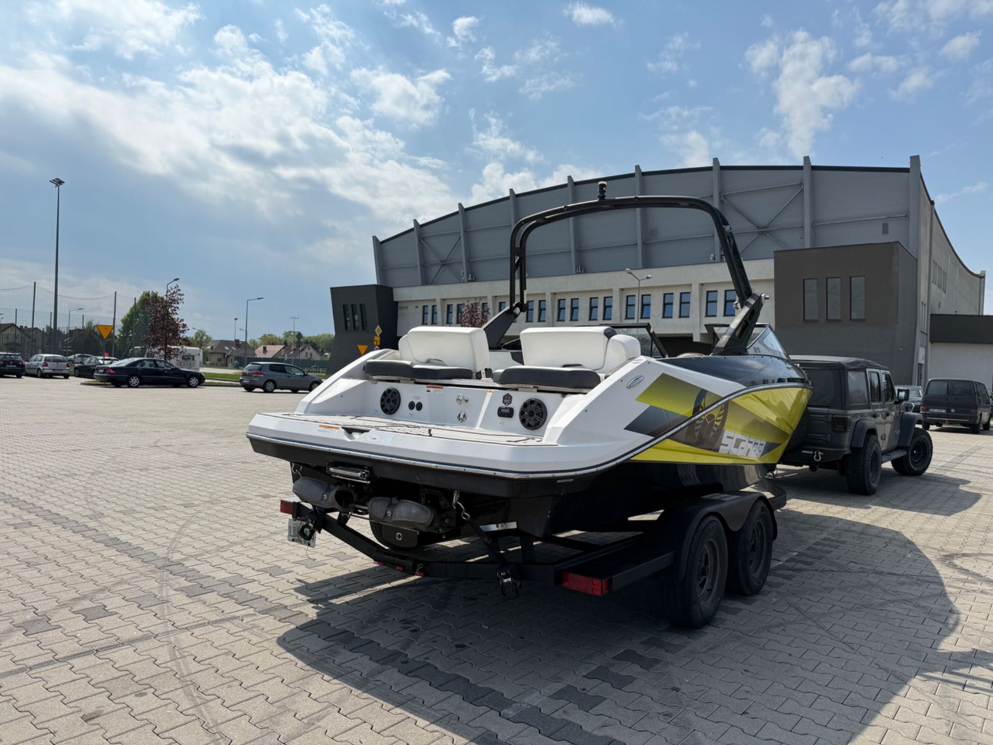 Motorówka Łódka Łódź Scarab 215 ! 430HP ROTAX 2018 rok !! jak Sea doo