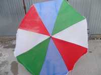 retro parasol ogrodowy/plażowy przeciwsłoneczny