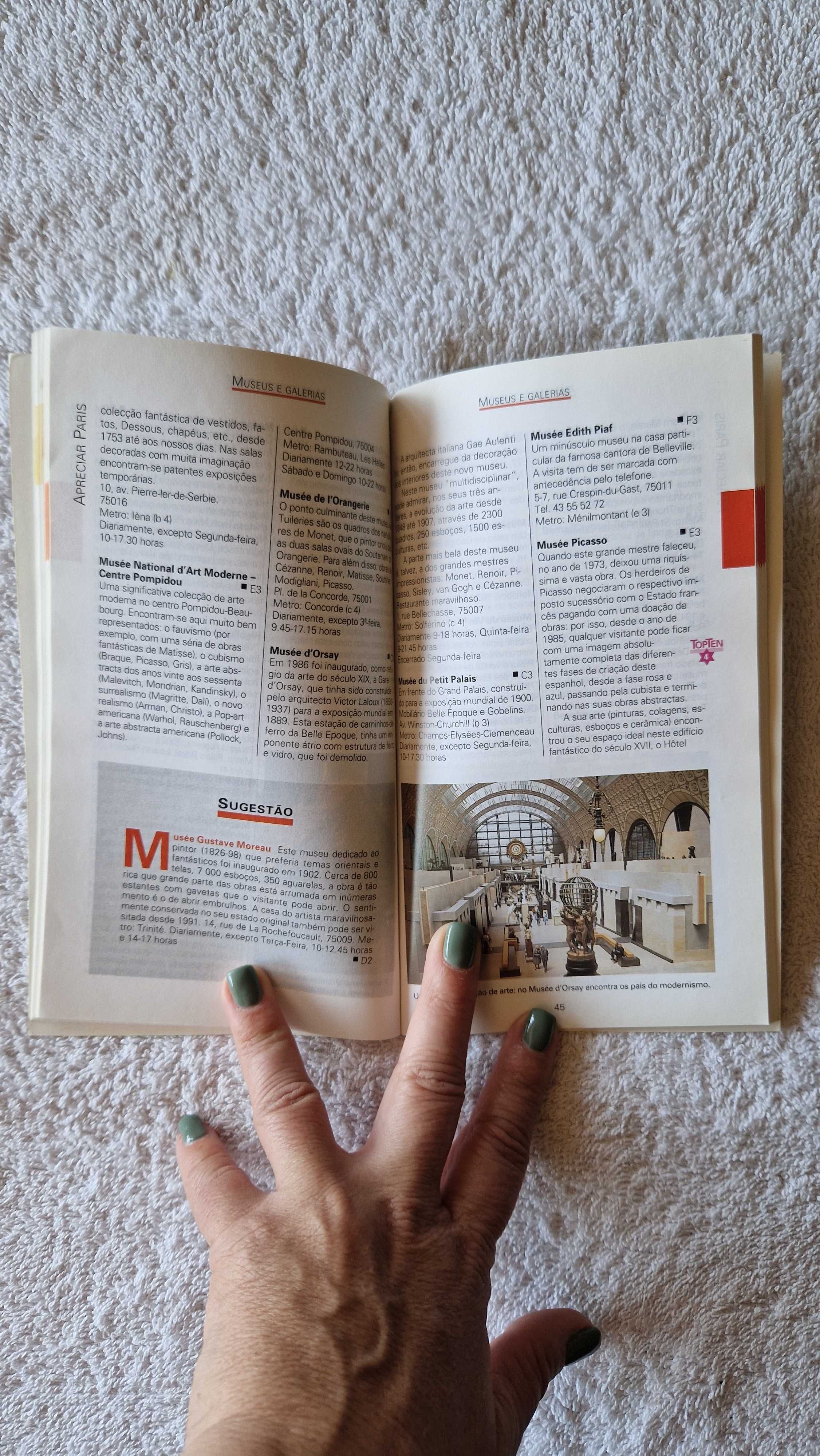 Livro "Paris" Merian Essencial