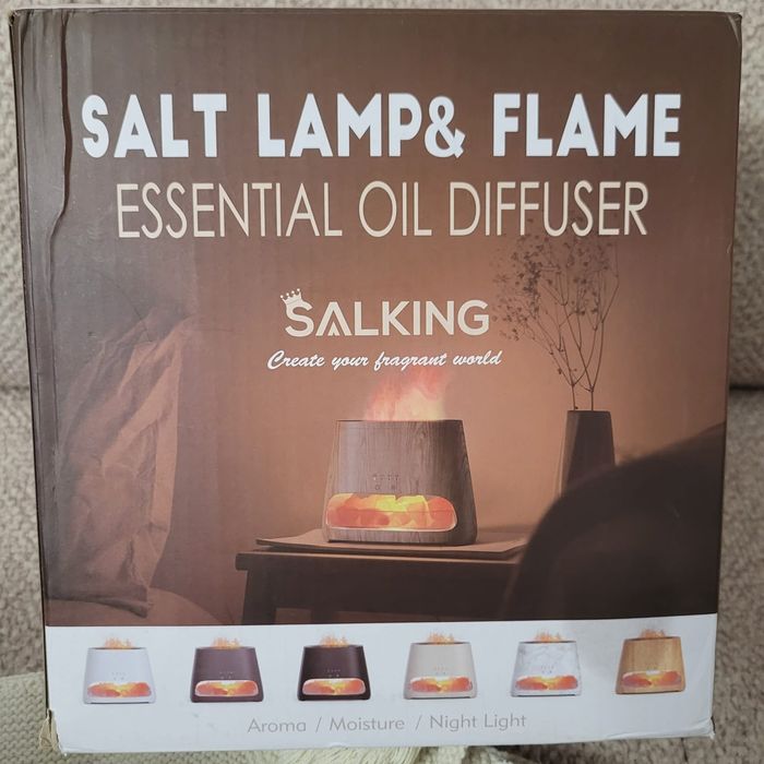 Lampa solna i dyfuzor zapachowy 2 w 1 Nowa 1