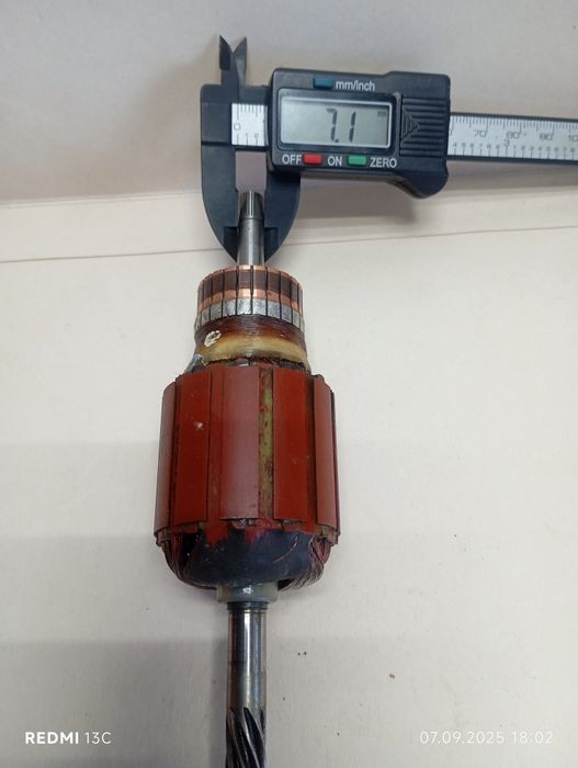 Якорь двигателя от мясорубки.